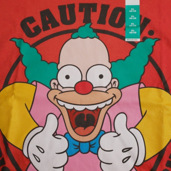 NEW CAUTION  T-SHIRT  Simpsons - Picture 4 of 7
